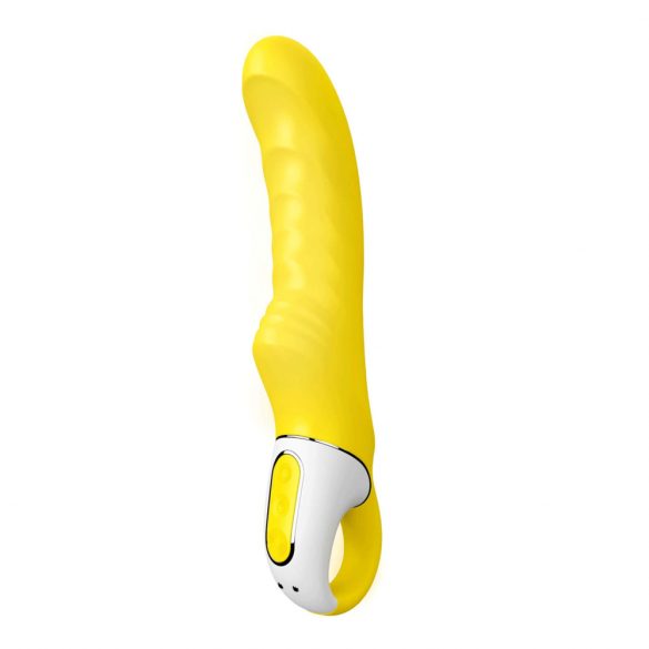 Satisfyer Yummy Sunshine - Vibratore ricaricabile per il punto G impermeabile (giallo) 