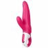 Satisfyer Signor Rabbit - Vibratore ricaricabile impermeabile con stimolatore clitorideo (rosa) 