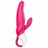 Satisfyer Signor Rabbit - Vibratore ricaricabile impermeabile con stimolatore clitorideo (rosa) 