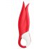 Satisfyer Power Flower - vibratore ricaricabile e impermeabile (rosso)