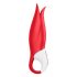 Fiore del Piacere Power Satisfyer - Vibratore Ricaricabile Impermeabile (Rosso) 