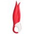 Satisfyer Power Flower - vibratore ricaricabile e impermeabile (rosso)