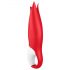 Satisfyer Power Flower - vibratore ricaricabile e impermeabile (rosso)