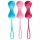 Satisfyer Power Balls - set di duo di palline vaginali con sfera mobile (3 pezzi)