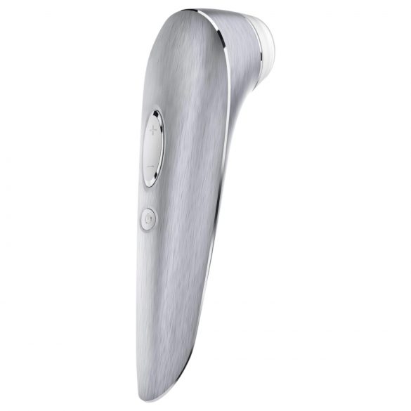 / Satisfyer Luxury High Fashion - stimolatore clitorideo a onde d'aria (argento)