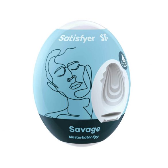 Uovo Masturbatore Satisfyer Savage Hydro-Attivo 