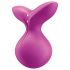 Satisfyer Viva la Vulva 3 - vibratore clitorideo ricaricabile e impermeabile (viola)