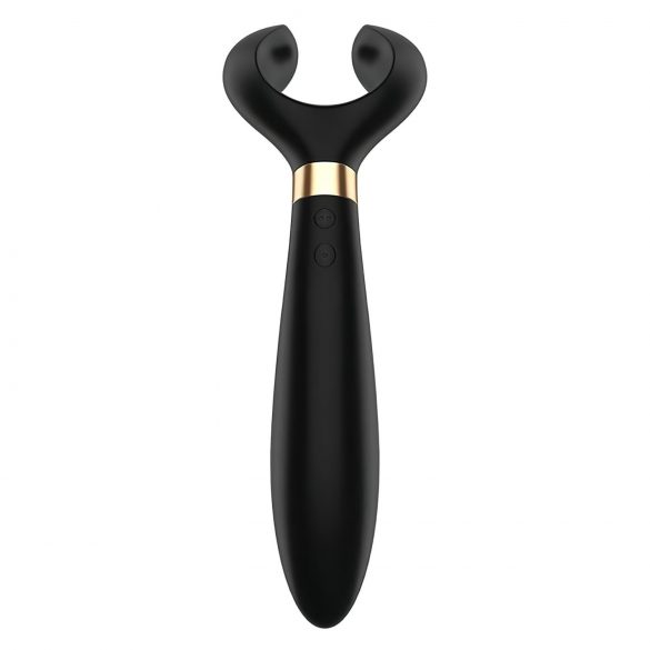 Satisfyer Endless Fun - vibratore di coppia ricaricabile, impermeabile (nero)