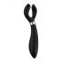 Satisfyer Endless Fun - vibratore impermeabile ricaricabile per coppie (nero)