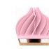 Satisfyer Sweet Treat - vibratore clitorideo ricaricabile a rotazione (rosa-marrone)