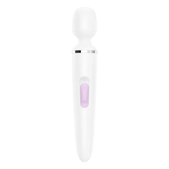 Satisfyer Wand-er Woman Vibratore Massaggiatore Ricaricabile e Impermeabile (Bianco) 