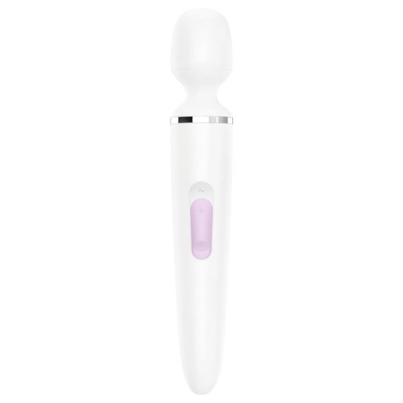 Satisfyer Wand-er Woman - vibratore massaggiante impermeabile (bianco)