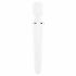 Satisfyer Wand-er Woman Vibratore Massaggiatore Ricaricabile e Impermeabile (Bianco) 