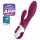 Vibratore riscaldante per clitoride "Satisfyer Heated Affair" (rosso) 