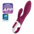 Vibratore riscaldante per clitoride "Satisfyer Heated Affair" (rosso) 