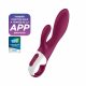 Vibratore riscaldante per clitoride "Satisfyer Heated Affair" (rosso) 