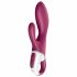 Vibratore riscaldante per clitoride "Satisfyer Heated Affair" (rosso) 