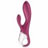 Vibratore riscaldante per clitoride "Satisfyer Heated Affair" (rosso) 