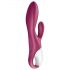 Satisfyer Heated Affair - vibratore riscaldante con braccio per il clitoride (rosso)