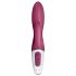 Satisfyer Heated Affair - vibratore riscaldante con braccio per il clitoride (rosso)