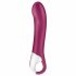 Satisfyer Grande Calore - Vibratore ricaricabile riscaldante per il punto G (rosso) 