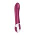 Satisfyer Grande Calore - Vibratore ricaricabile riscaldante per il punto G (rosso) 