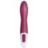 Satisfyer Big Heat - vibratore ricaricabile riscaldante per punto G (rosso)