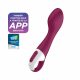 Vibratore per il Punto G riscaldante e ricaricabile Satisfyer Hot Spot (rosso) 