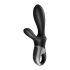 Vibratore anale riscaldante e stimolante Satisfyer Heat Climax+ intelligente (nero) 