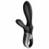 Vibratore anale riscaldante e stimolante Satisfyer Heat Climax+ intelligente (nero) 