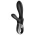 Satisfyer Heat Climax+ - vibratore anale con braccio intelligente e riscaldante (nero)