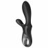 Vibratore anale riscaldante e stimolante Satisfyer Heat Climax+ intelligente (nero) 