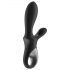 Satisfyer Heat Climax+ - vibratore anale con braccio intelligente e riscaldante (nero)