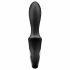 Vibratore anale riscaldante e intelligente Satisfyer Heat Climax (nero) 