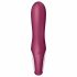 Satisfyer Coniglio Caldo - vibratore riscaldante intelligente con stimolatore clitorideo (rosso) 