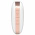 Satisfyer Love Triangle - stimolatore clitorideo a onde d'aria intelligente (bianco)