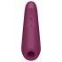 Satisfyer Curvy 1+ - stimolatore clitorideo a onde d'aria intelligente (rosso)