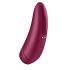 Satisfyer Curvy 1+ - Stimolatore Clitorideo Intelligente a Onde d'Aria Impermeabile (Rosso) 