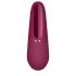 Satisfyer Curvy 1+ - Stimolatore Clitorideo Intelligente a Onde d'Aria Impermeabile (Rosso) 