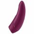 Satisfyer Curvy 1+ - Stimolatore Clitorideo Intelligente a Onde d'Aria Impermeabile (Rosso) 