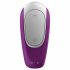 Vibratore di coppia impermeabile e wireless Satisfyer Double Fun con App - Viola 