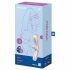 Amante Caldo Satisfyer - Vibratore riscaldante intelligente (argento) 