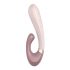 Vibratore Satisfyer Heat Wave con funzione di riscaldamento e stimolazione clitoridea (color beige) 