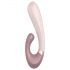 Satisfyer Heat Wave - vibratore intelligente riscaldante con braccio (beige)