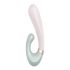 Satisfyer Onda di Calore - vibratore intelligente con funzione riscaldante e braccio stimolante (menta) 