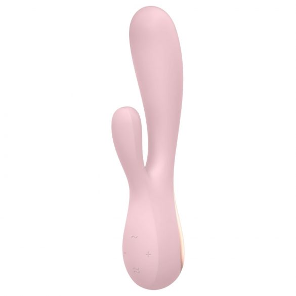 Satisfyer Mono Flex - vibratore intelligente impermeabile (rosa chiaro)