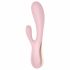 Satisfyer Mono Flex - vibratore impermeabile intelligente (rosa pallido) 