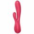 Vibratore impermeabile intelligente Satisfyer Mono Flex (rosso)