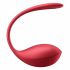 Satisfyer Shiny Petal - uovo vibrante con telecomando (rosso)