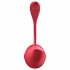 Satisfyer Shiny Petal - uovo vibrante con telecomando (rosso)